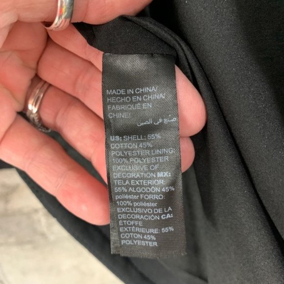 White House Black Market CONTRAST TWEED JACKET - Picture 7 of 8